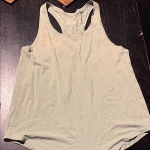 Lululemon Women's Racerback Tank Top - Sage Green size 10